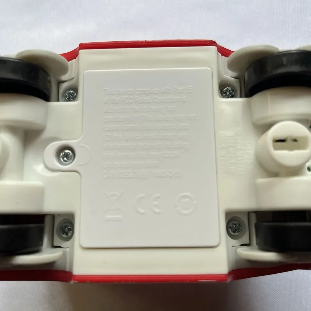 Fisher Price Little People Red Friendly Passenger Train Engine Only Talking